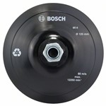 Bosch Talerz oporowy, 125 mm, mocowanie na rzepy 125 mm, 12 500 obr./min 2608601077