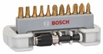 Bosch 11-częściowy zestaw końcówek wkręcających z uchwytem do końcówek PH1, PH2, PH3, 2608522126