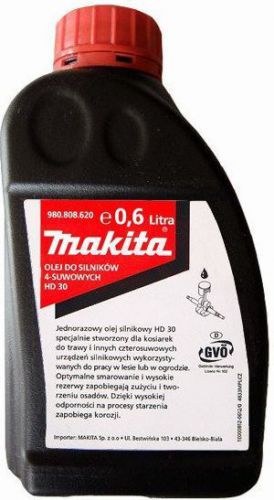 Makita Olej do silników 4-suwowych 0,6l HD-30 980808620