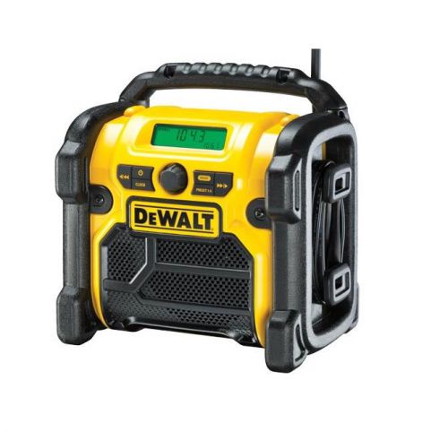 DeWalt 18V XR Kompaktowe radio FM/AM na akumulatory litowo-jonowe DCR019-QW